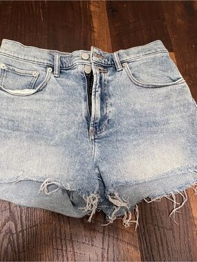 Lucky Brand Classic High-Rise Light Blue Denim Shorts 6/28